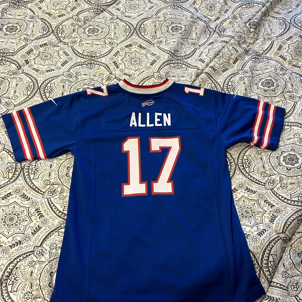 NFL Blue and Gray Jersey Tag